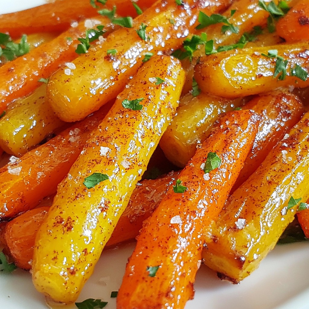 Honey Glazed Roasted Carrots Perfectly Tender Delight