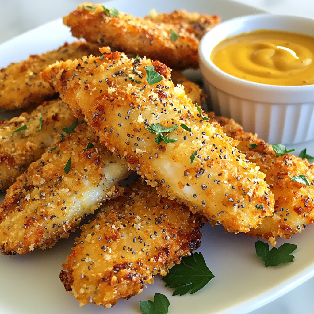Everything Bagel Chicken Fingers Simple and Tasty Recipe