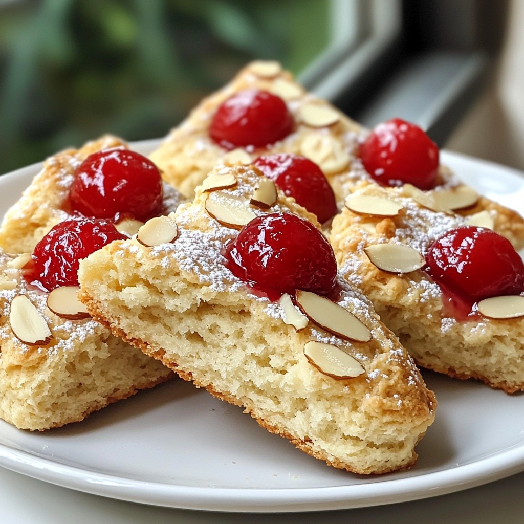 Cherry Almond Scones Tasty Delight for Everyone