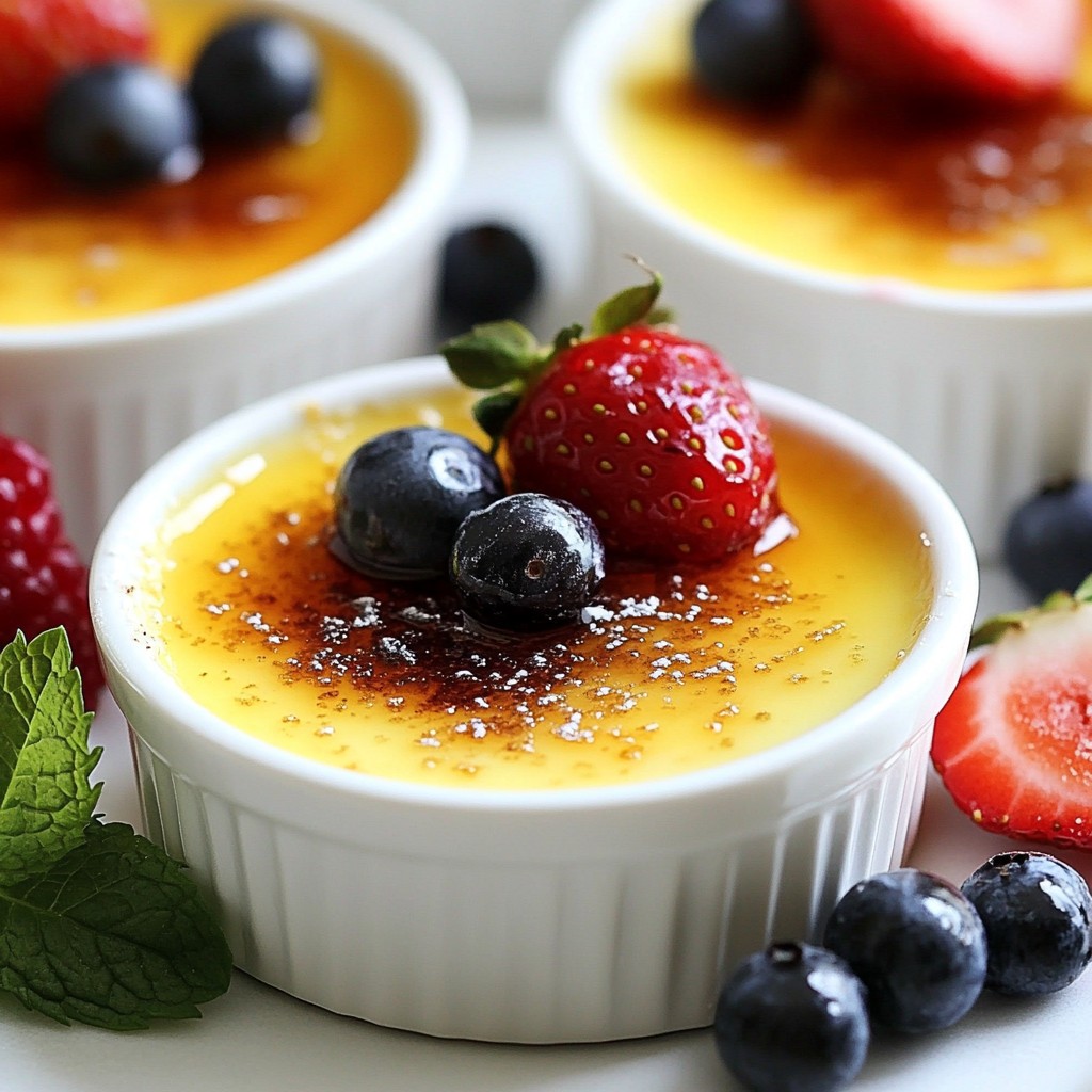 Vanilla Bean Creme Brulee Decadent Dessert Recipe