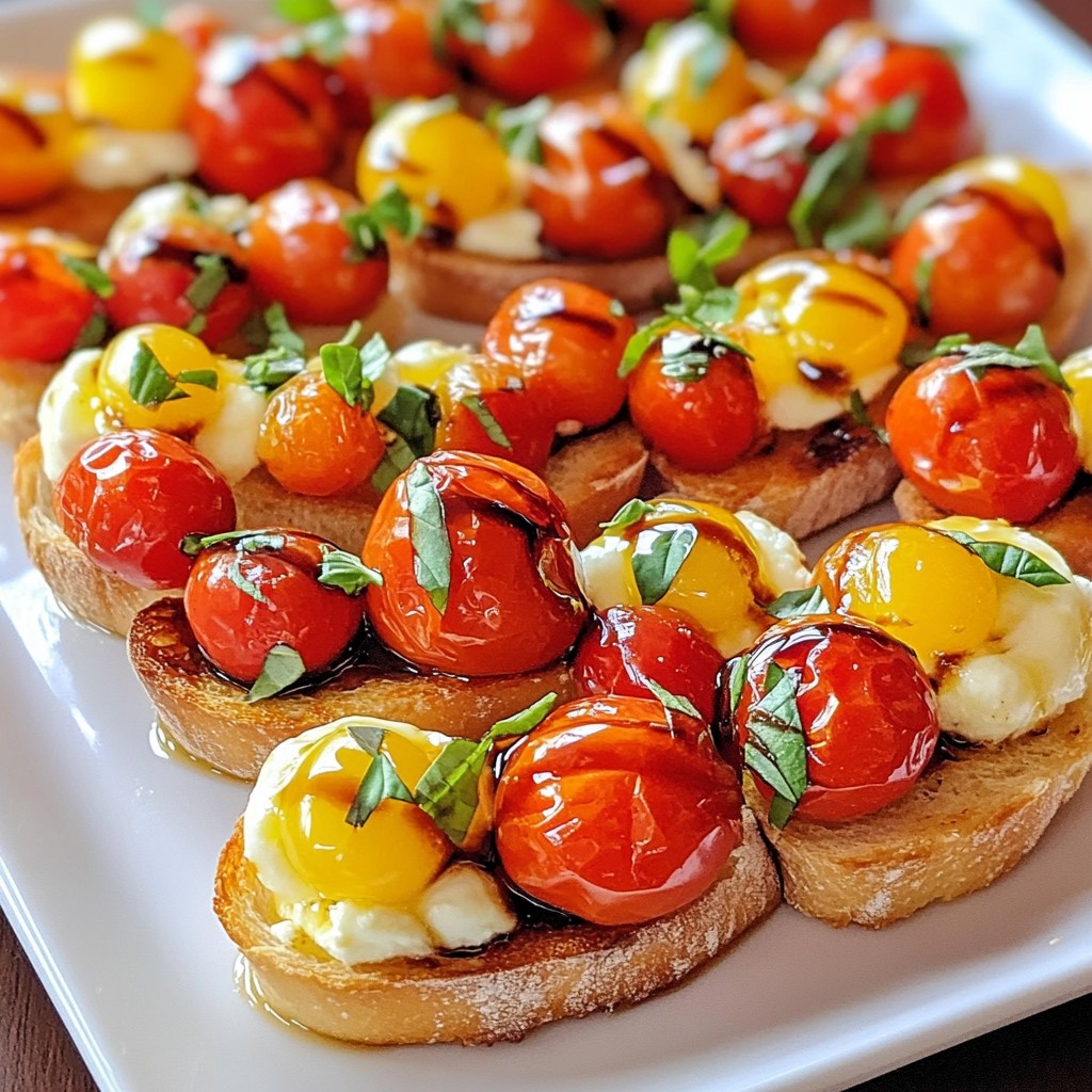 Roasted Tomato Basil Bruschetta Flavors You’ll Love