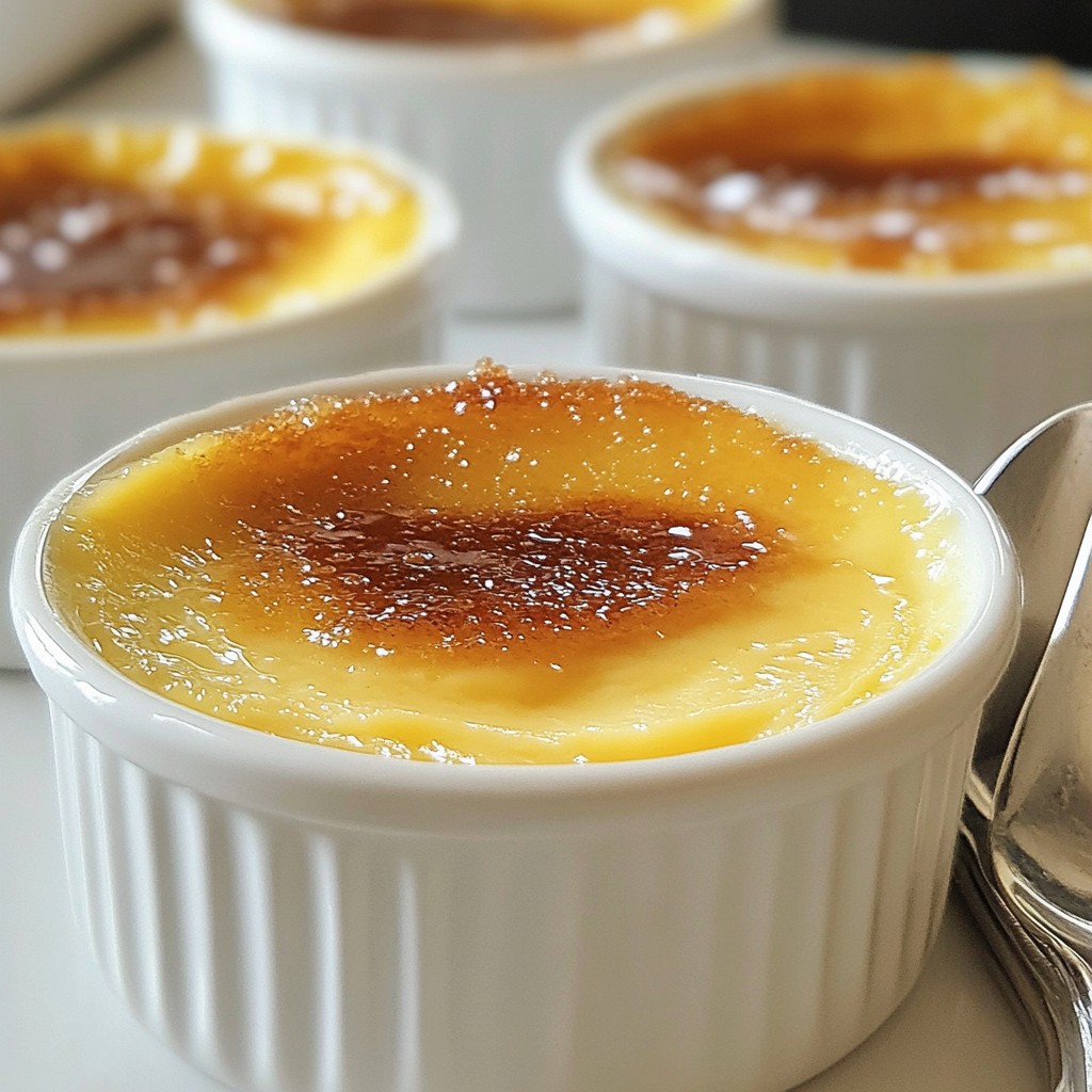Vanilla Bean Creme Brulee Decadent Creamy Delight